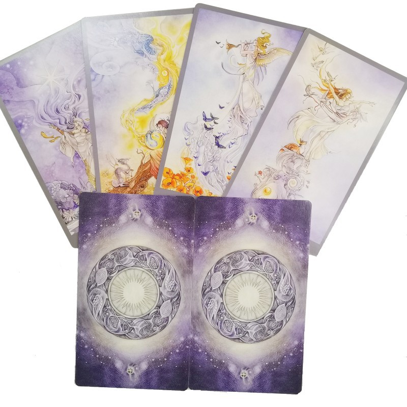 12X7Shadowscapes Tarot花影塔罗牌英文韦特塔罗带说明书-图1