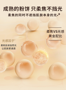 嘉利玛金币粉饼定妆持久控油蜜粉遮瑕防水定补服帖不脱妆不卡粉