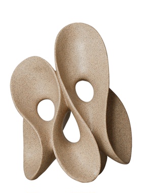 现代简约抽象艺术几何摆件样板间售楼酒店民宿客厅装饰工艺品摆件