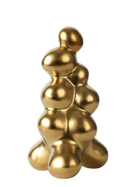 现代简约抽象黑白线条陶瓷摆件样板间售楼处客厅电视柜玄关装饰品