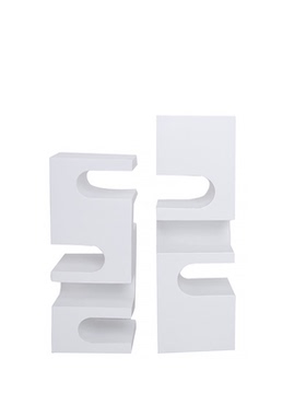 现代简约抽象艺术几何摆件样板间售楼处酒店民宿客厅装饰工艺品