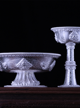 金银佛堂护法杯供水杯家居用品