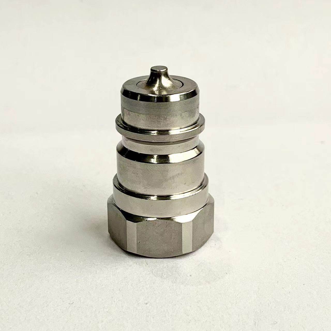 ISO7241-A不锈钢304快速接头KSA开闭式液压接头NPT螺纹耐高温腐蚀,淘宝优惠券,粉丝福利购,淘宝优惠卷