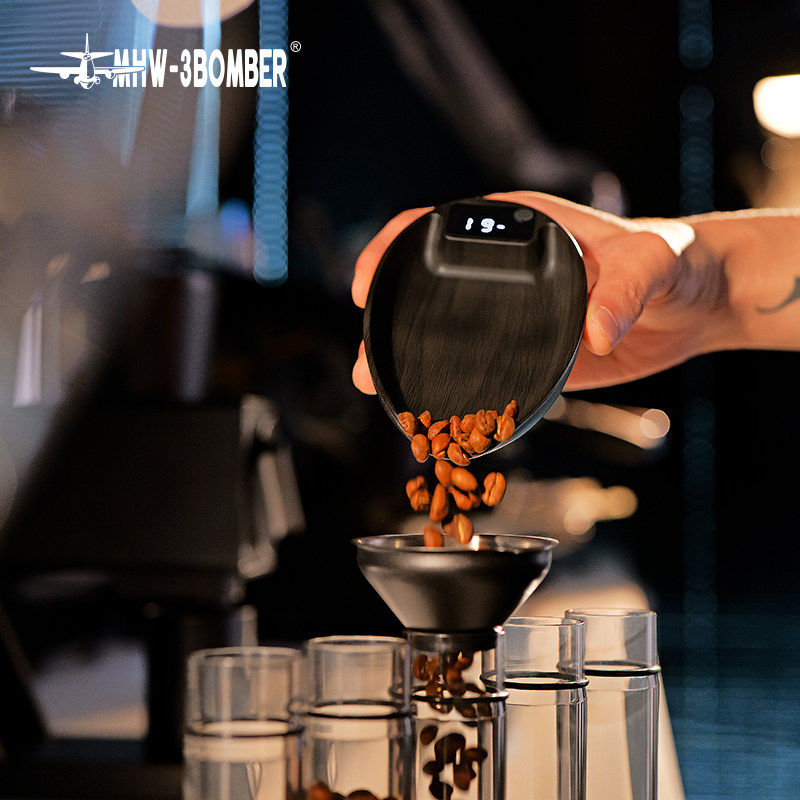 MHW轰炸机MVE咖啡电子秤胡桃木称豆展示盘意式手冲豆碟喷雾瓶套装,淘宝优惠券,粉丝福利购,淘宝优惠卷