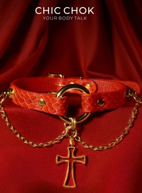 CHICCHOK正品原创项圈高级颈圈颈带颈环女choker定制