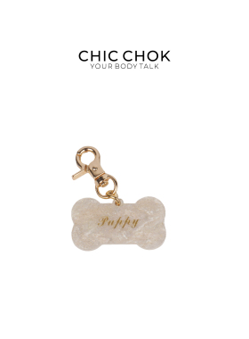 CHICCHOK小狗牌骨牌项链项圈配件
