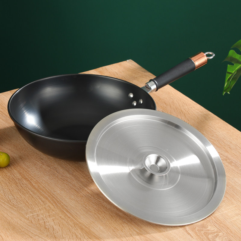 防烫盖特厚不锈钢盖圆形锅盖盆盖平盖味盅盖炒菜锅盖桶缸通用盖子,淘宝优惠券,粉丝福利购,淘宝优惠卷