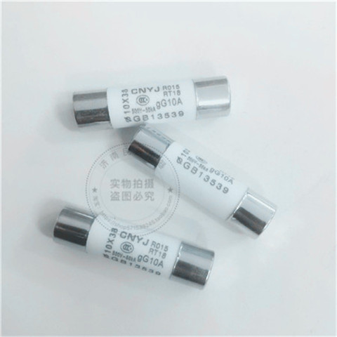 10x38MM陶瓷保险丝管 380V RO15 RT18/14熔断器 1A/5A/10A 3A32A - 图0