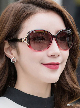 墨镜太阳镜女士圆脸防紫外线时尚