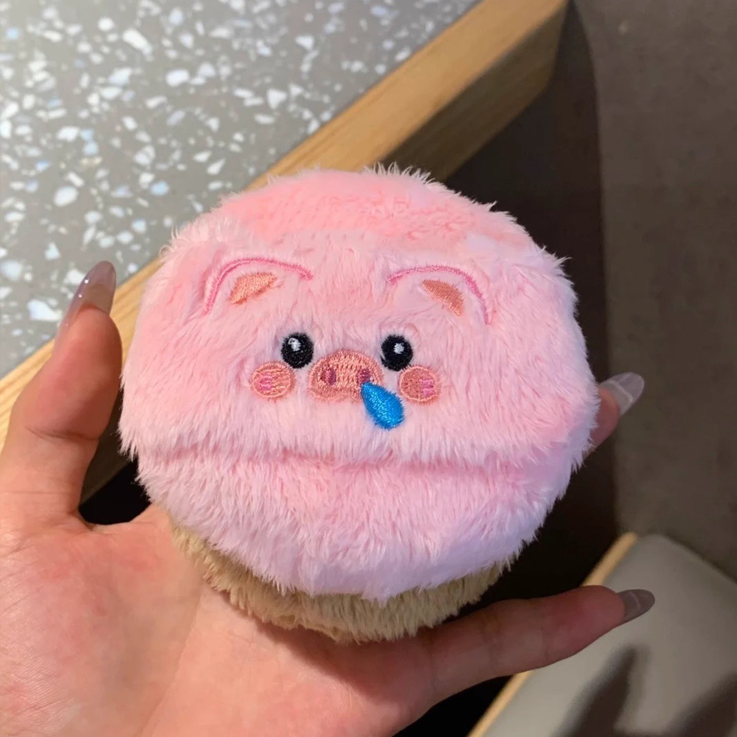 化妆师推荐的粉扑！可爱软萌毛绒粉扑粉饼散粉定妆植绒超柔软亲肤,淘宝优惠券,粉丝福利购,淘宝优惠卷