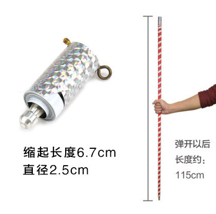 北方魔术道具丝巾变棒 马卡玛卡不锈钢弹棒 闪电棒舞台表演魔术棒,淘宝优惠券,粉丝福利购,淘宝优惠卷