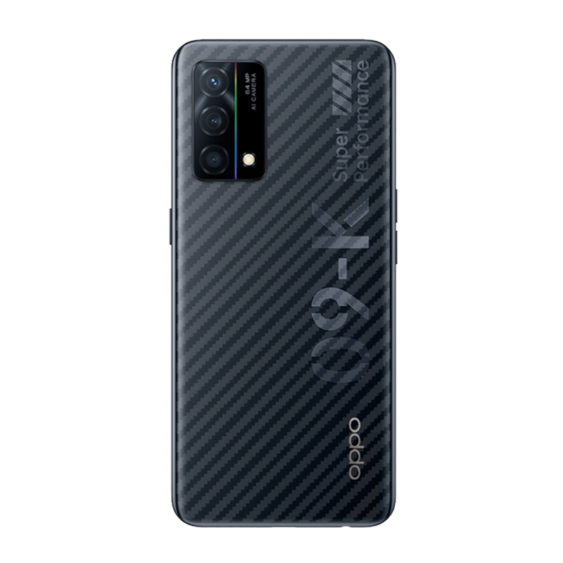 适用OPPO K9手机背膜透明磨砂K9x防刮花碳纤维K9Pro后膜防手汗K9x后盖保护PEXM00贴纸PGCM10钢化镜头5G防摔莫-图0