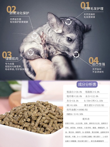 马祖瑞龙猫粮mazuri美国进口龙猫粮食龙猫主粮25磅原装226斤