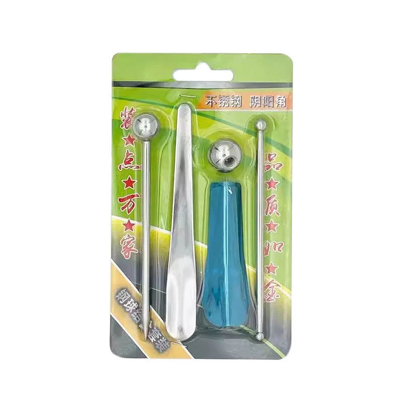 五件套不锈钢塑料阴阳角神器瓷砖专业压缝边条刮片板钢球套装工具,淘宝优惠券,粉丝福利购,淘宝优惠卷