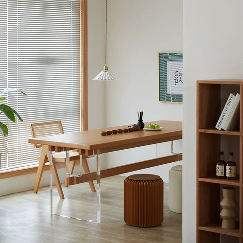 Xi Zuoya akliel подвесной стол с твердым деревом дома de -Living Room -на основе стола вишневого дерева настройка настройка