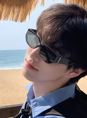 JAFOM2026新款猫眼墨镜女款高级感小框男款开车防紫外线太阳眼镜