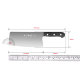 Shibazizuo 40Cr13 Sharp Chef’s Knife