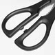 Shibazi makes kitchen scissors that are sharp and easy to use.