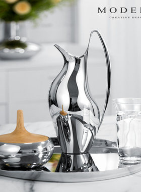 摩登MODERN轻奢创意北欧家居插花瓶客厅餐桌冷水瓶高端乔适礼品