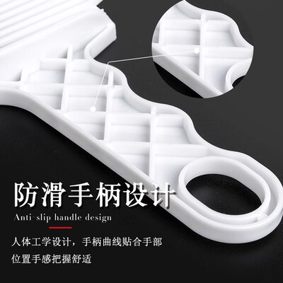 新款美发自助理发梳男士平头梳发廊专用推边理发店裁发梳剪发梳子