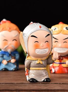 Q版三国人物手办摆件五虎上将