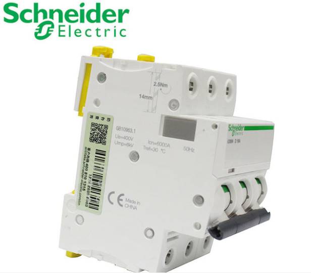 施耐德 Schneider 断路器 iC65N C20 3P 全新原装 可开增票议价 - 图0