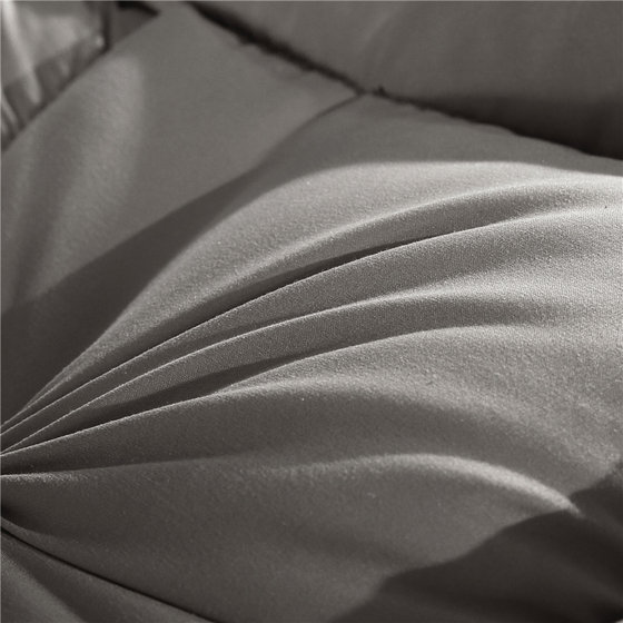 Thickened warm foldable down velvet double mattress