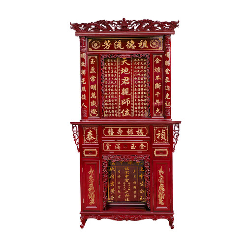 实木家神香火神龛神台神榜神位中堂供奉台天地君亲师家用雕刻热卖 - 图3