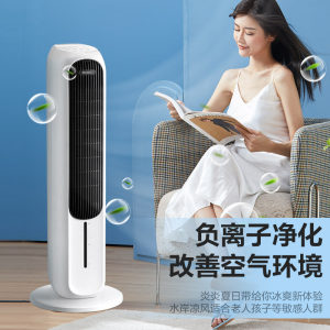 格力冷暖两用空调扇家用遥控塔式大风力制冷气扇卧室立式水冷风机