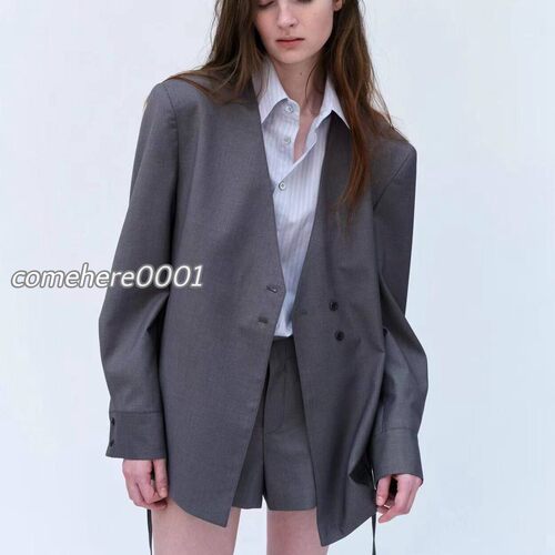 现货速发 londonflat 韩国东大门春新款西装外套+短裤套装B020406 - 图0