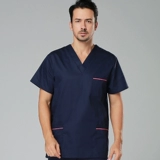 亮羽 Раздельный лонгслив, комплект подходит для мужчин и женщин, рабочая униформа врача, в корейском стиле, короткий рукав, для салонов красоты