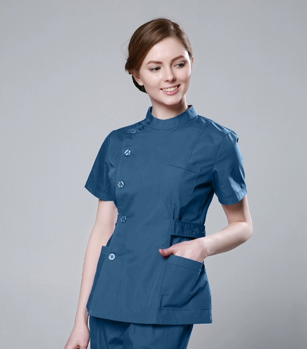 亮羽 Униформа врача подходит для мужчин и женщин, униформа медсестры, летняя одежда, лонгслив, пуховик для работы, короткий рукав