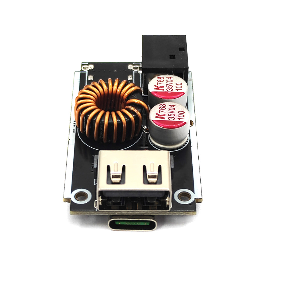 XT30支持UFCS协议快充模块带C口输入电源主板65W大功率多协议 - 图2