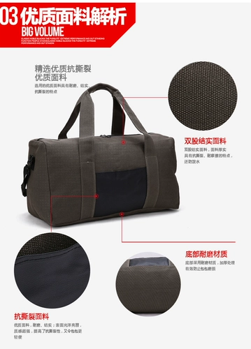 Вместительный и большой ретро шоппер, сумка для путешествий, сумка на одно плечо подходит для мужчин и женщин