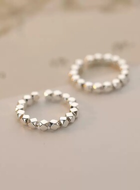 碎银几两戒指女轻奢小众设计感