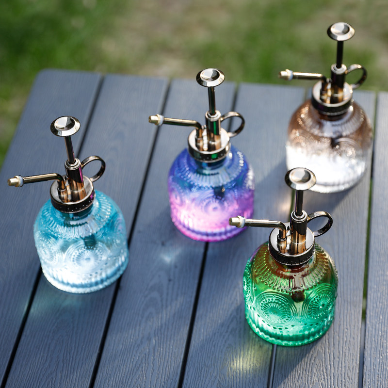 玻璃小喷壶浇花家用复古小型浇水壶多肉绿植园艺喷雾壶小喷瓶,淘宝优惠券,粉丝福利购,淘宝优惠卷