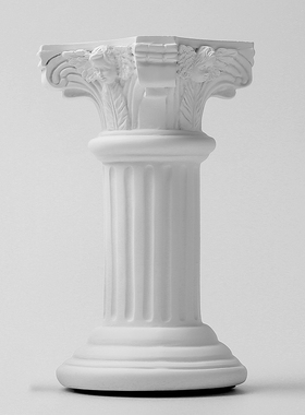 风软罗马柱树脂摆件复古