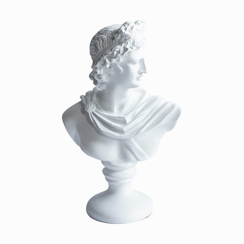 树脂摆件人像雕刻塑头像北欧风北欧式美术素描创意摆件大卫维纳斯 - 图3