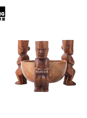 新中式宋代美学花器花艺果盘