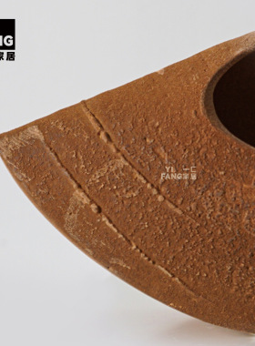 中式侘寂风创意陶瓷小众艺术花器