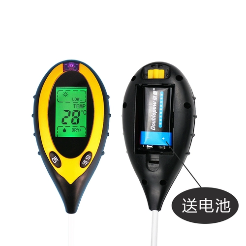 Высокорешенное определение почвы прибор влажности измерение измерения измерения заливы цветочного горшка растения pH Значение pH тестер цветочный