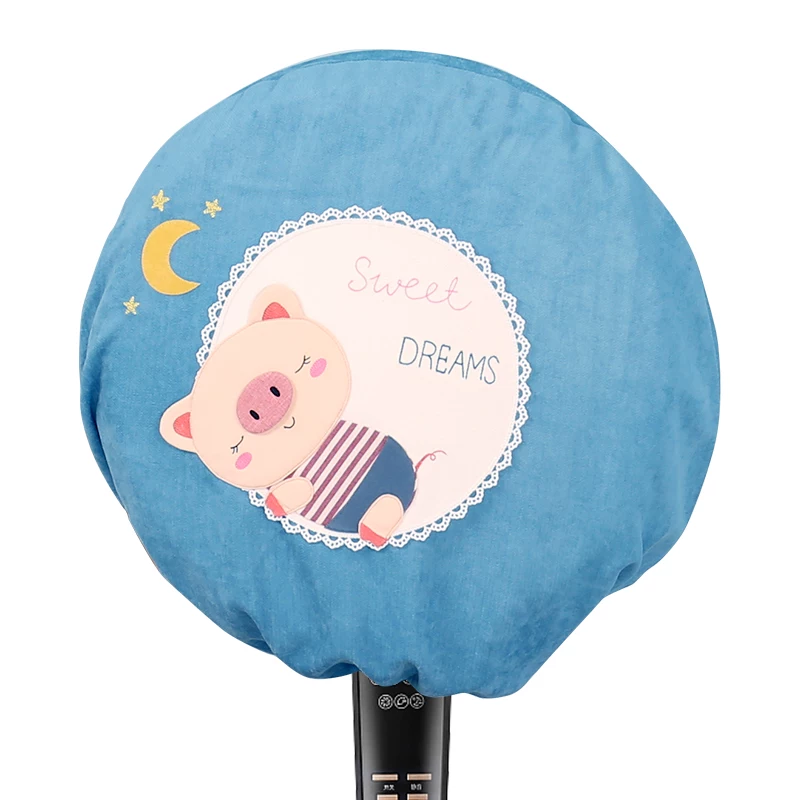 Air fan, dust cover, round wall universal cloth, drawstring