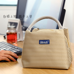 手提便携保温饭盒袋