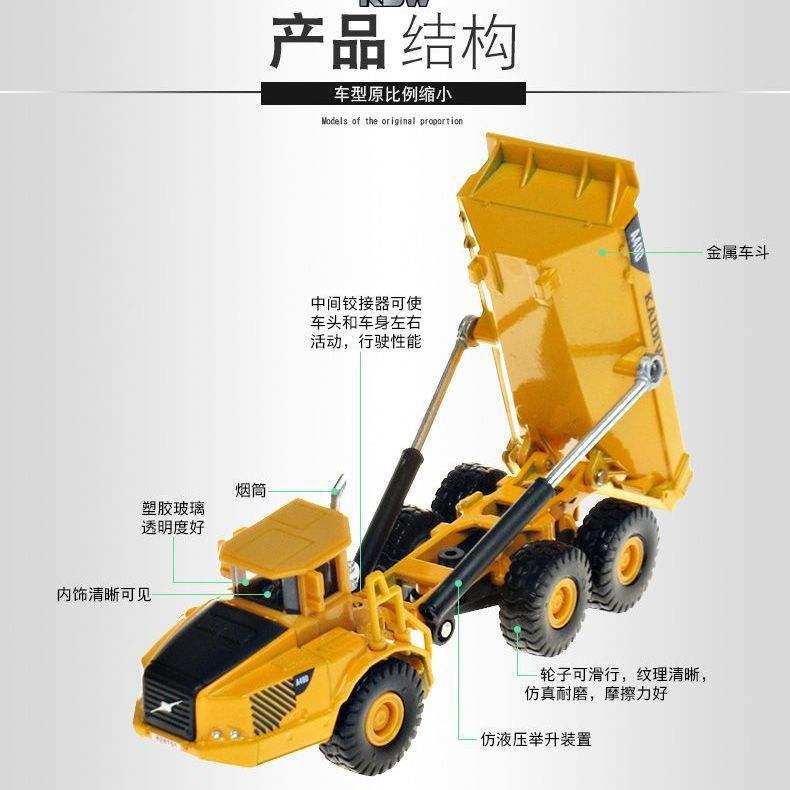 儿童男孩玩具车合金工程车小汽车模型 挖掘机挖土机 热销,淘宝优惠券,粉丝福利购,淘宝优惠卷