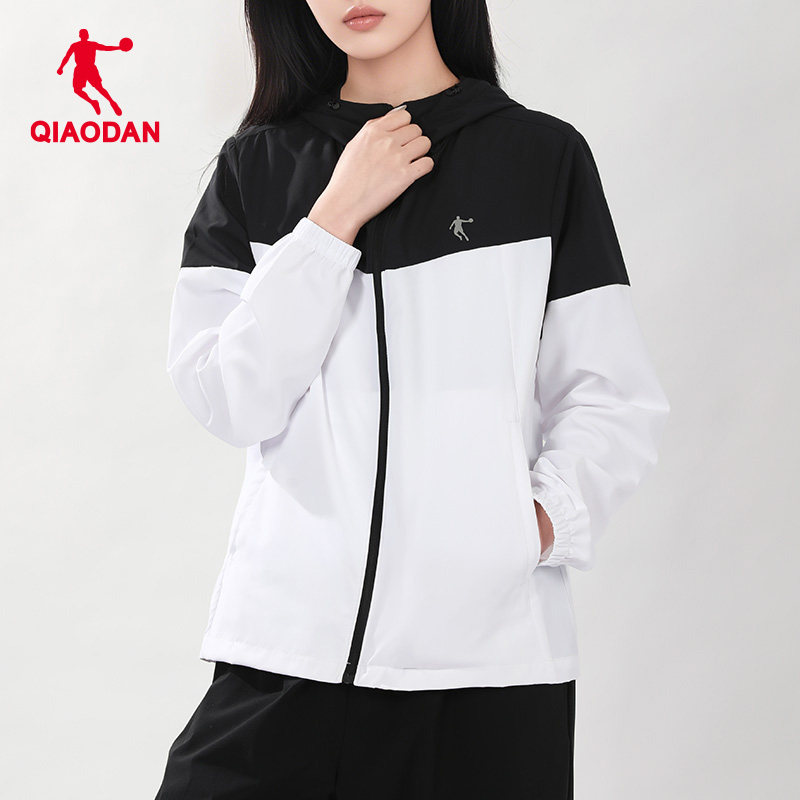 乔丹外套女装2025秋季新款防泼水冲锋衣女士宽松夹克运动风衣,淘宝优惠券,粉丝福利购,淘宝优惠卷