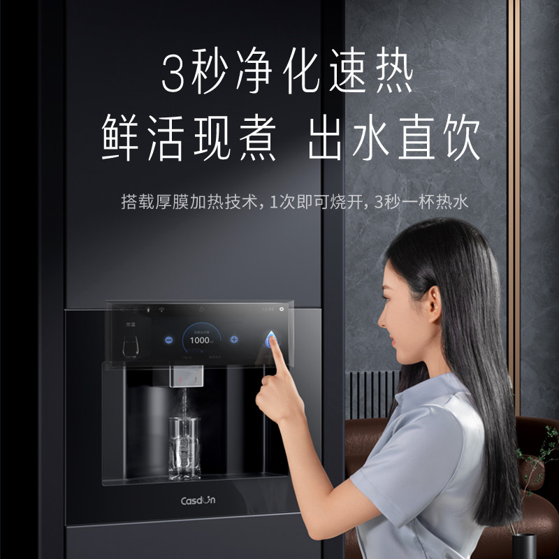 凯度z9嵌入式直家用ro反渗透净水器 casdon凯度净水器