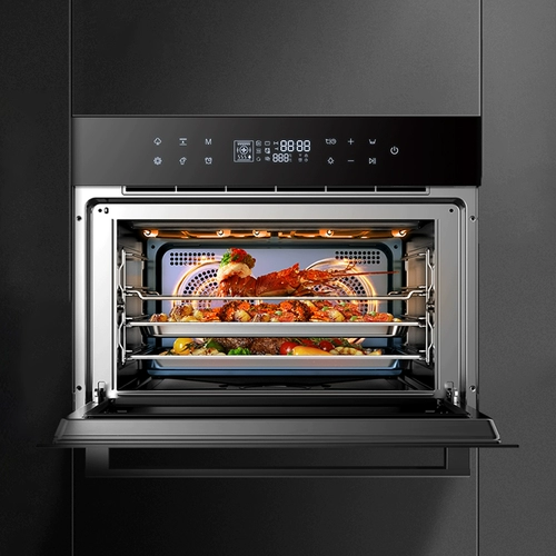 Kaido Tdpro Первая генерация встроенная электрическая паровая коробка духовка двух -в семье.