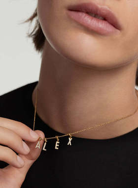 男女同用925银十字链银