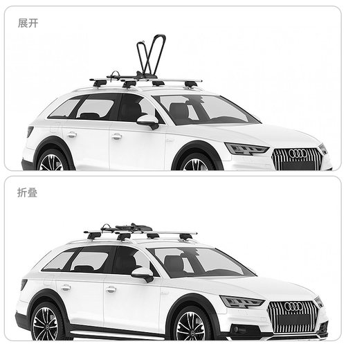 YAKIMA车顶自行车支架HighRoad公路特斯拉model车载单山地公路车 - 图1