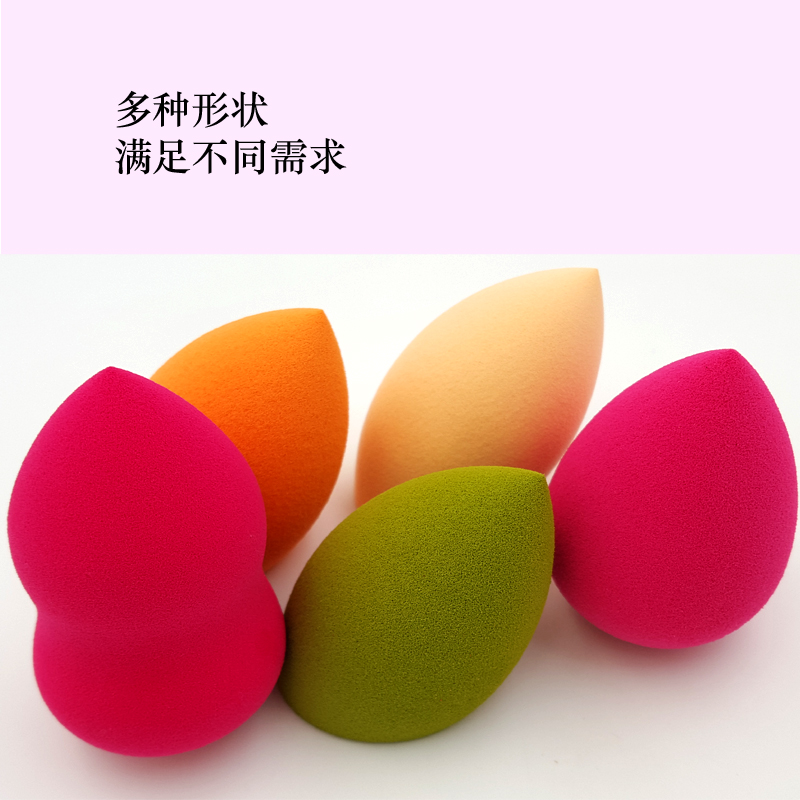 keishastudio正品无痕美妆海绵蛋粉扑粉底液刷柔软上色不吃粉一支 - 图1